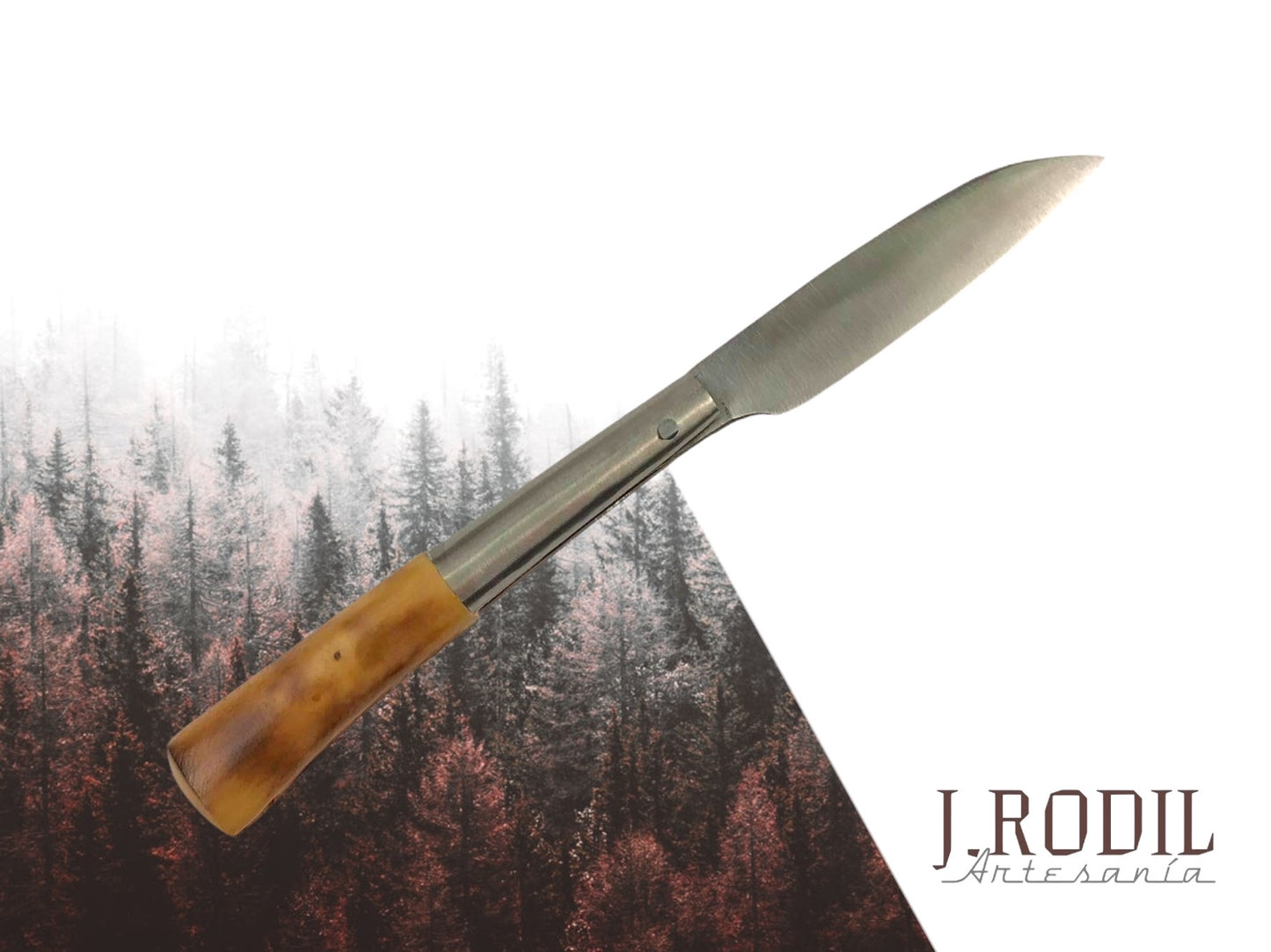 Couteau de poche J. Rodil - Modèle 18 | brûlé lisse
