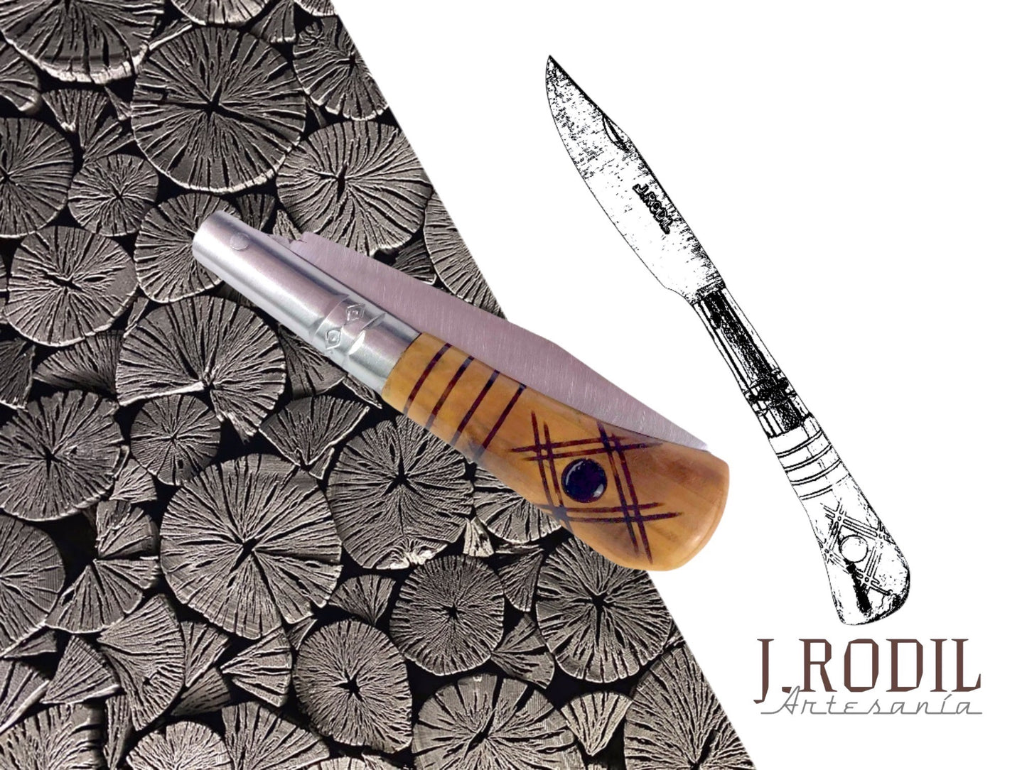 Couteau de poche J. Rodil - Modèle 19 | rombeada